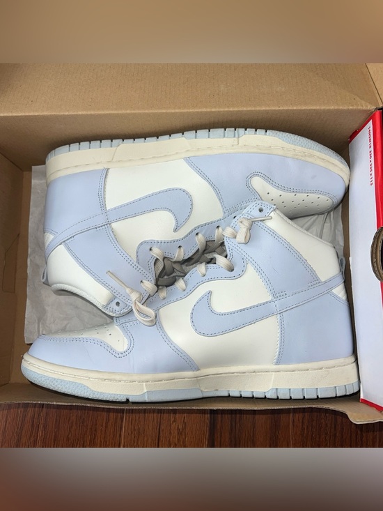 Nike Shoes - Nike Dunk High “Sail Football Grey” (Women’s) Sneakers Size 10